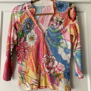 Womens Multicolor Alberto Makali Sweater